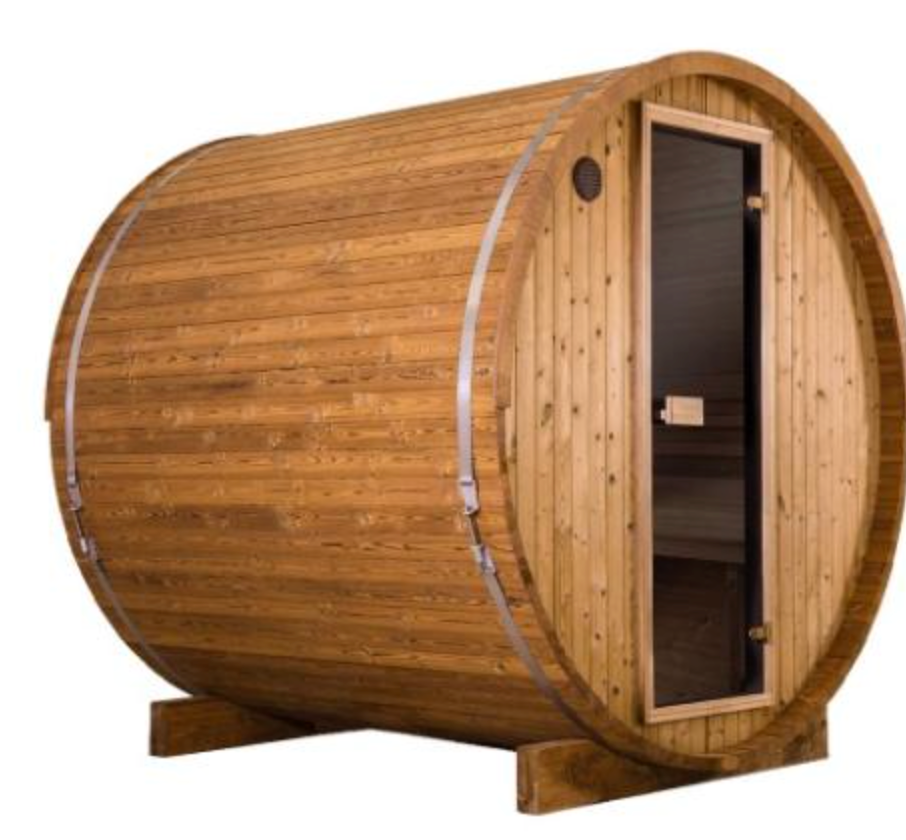 Thermory 2 To 4 Person Barrel Sauna | No. 54 &amp; No. 55