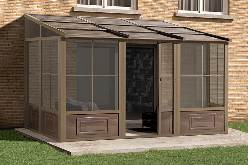 Gazebo Penguin Florence Add-A-Room with Metal Roof 8 Ft. x 12 Ft.