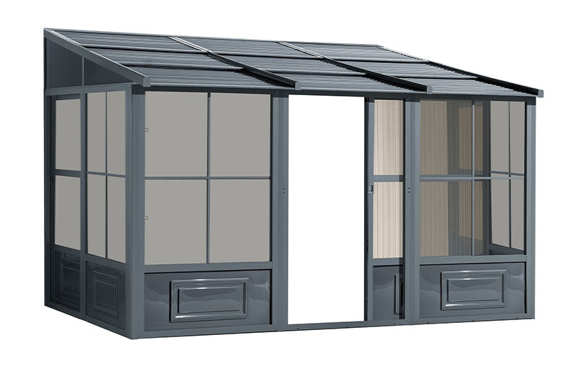 Gazebo Penguin Florence Add-A-Room with Metal Roof 8 Ft. x 12 Ft.