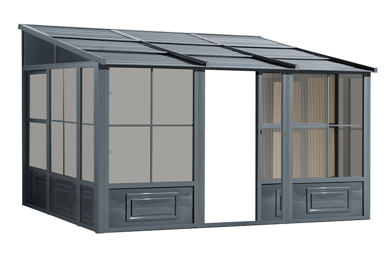 Gazebo Penguin Florence Add-A-Room with Metal Roof 10 Ft. x 12 Ft.