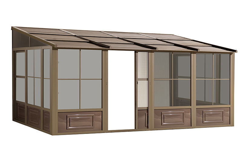 Gazebo Penguin Florence Add-A-Room with Metal Roof 10 Ft. x 16 Ft.