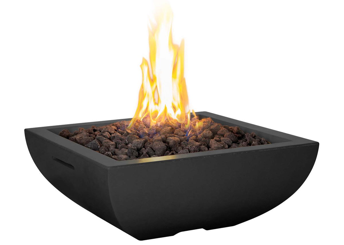 American Fyre Designs 30&quot; Bordeaux Petite Square Fire Bowl