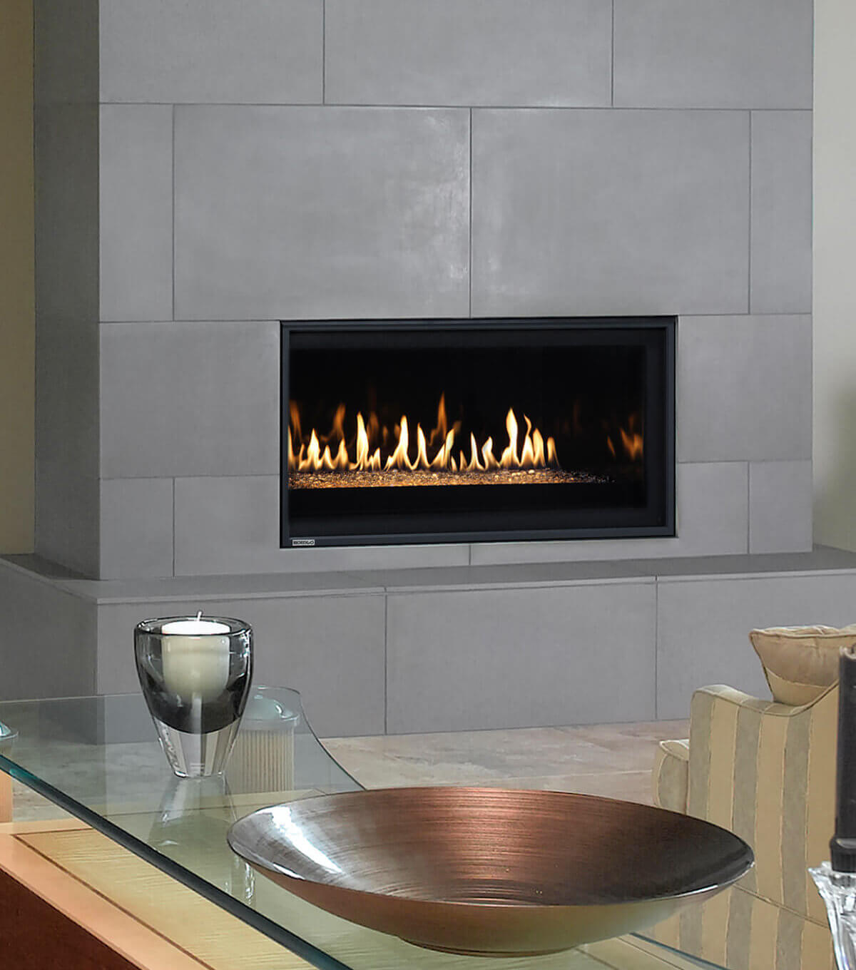 Montigo Phenom Single Sided Gas Fireplace