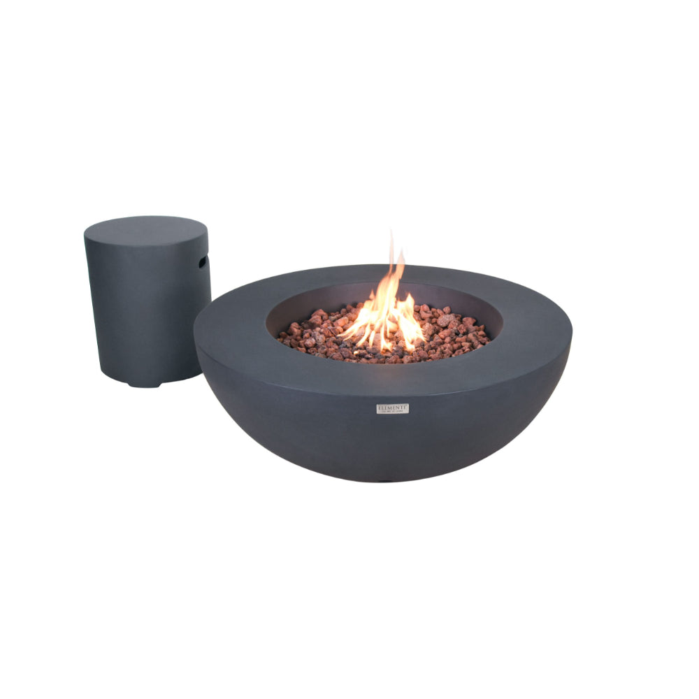 Elementi Lunar Bowl Fire Table