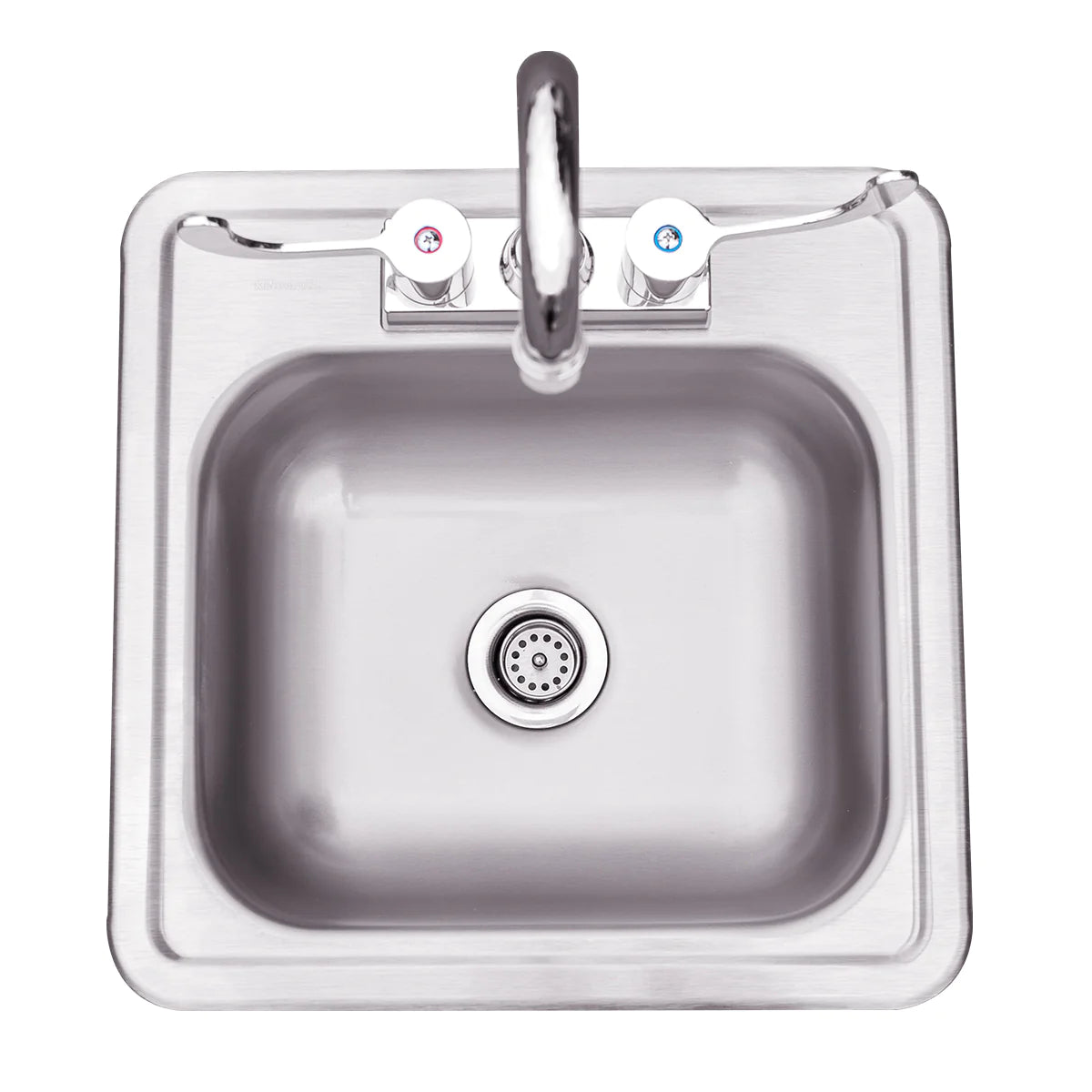 15&quot; Drop-in Sink &amp; Hot/Cold Faucet