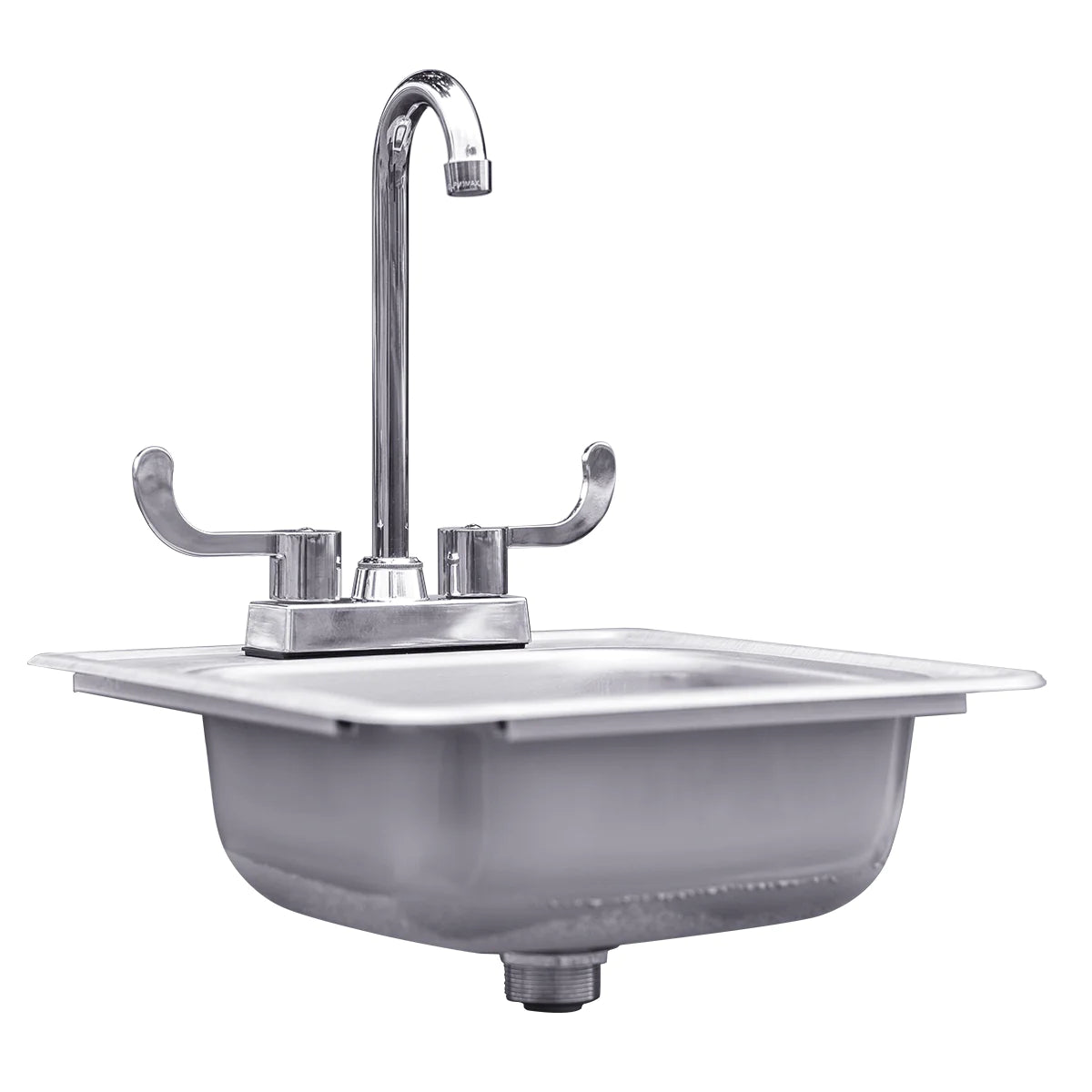 15&quot; Drop-in Sink &amp; Hot/Cold Faucet